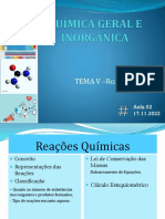 Reações Químicas - Aula 02