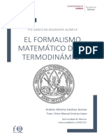 Formalismo Matemático Termo