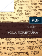 The Shape of Sola Scriptura Keith Mathison Traduccion Español