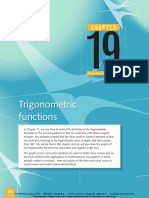 Chapter 19 Trigonometric Functions