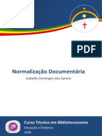 Ebook - Normalização Documentária (ETEPAC 2020)