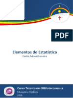 Caderno BIB - Elementos da Estatística 2020 [Reoferta]