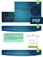 Equilíbrio de Fases Termodinâmica Parte I