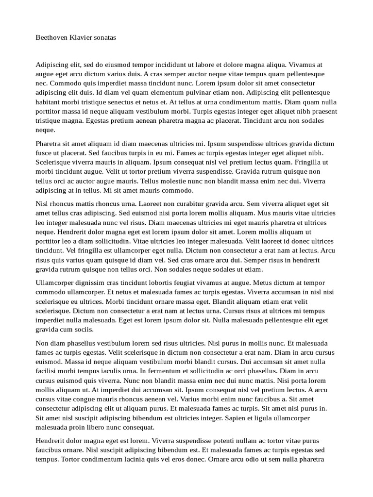 Beethoven 3 Klavier Sonatas PDF
