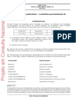 PROJETO ABNT NBR IEC 60598-2-22 - Luminárias Parte 2-22 Requisitos Particulares - Luminárias para Iluminação de Emergência