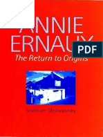 Siobhan McIlvanney - Annie Ernaux - The Return To Origins (Liverpool University Press - Modern French Writers) - Liverpool University Press (2001)