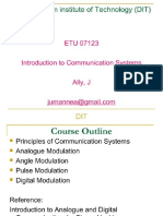 Introduction To Communication System Lecture1
