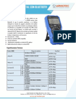 Multímetro Digital Con Bluetooth - OW18E