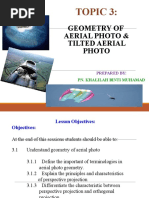 Topik 3 - Geometry of Aerial Photo