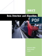 Data Structure and Algorithm Analysis