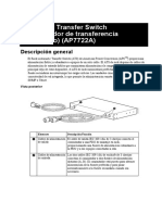 Especificacion de Suiche Transferencia Automatica