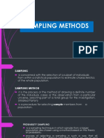 Sampling Methods PDF