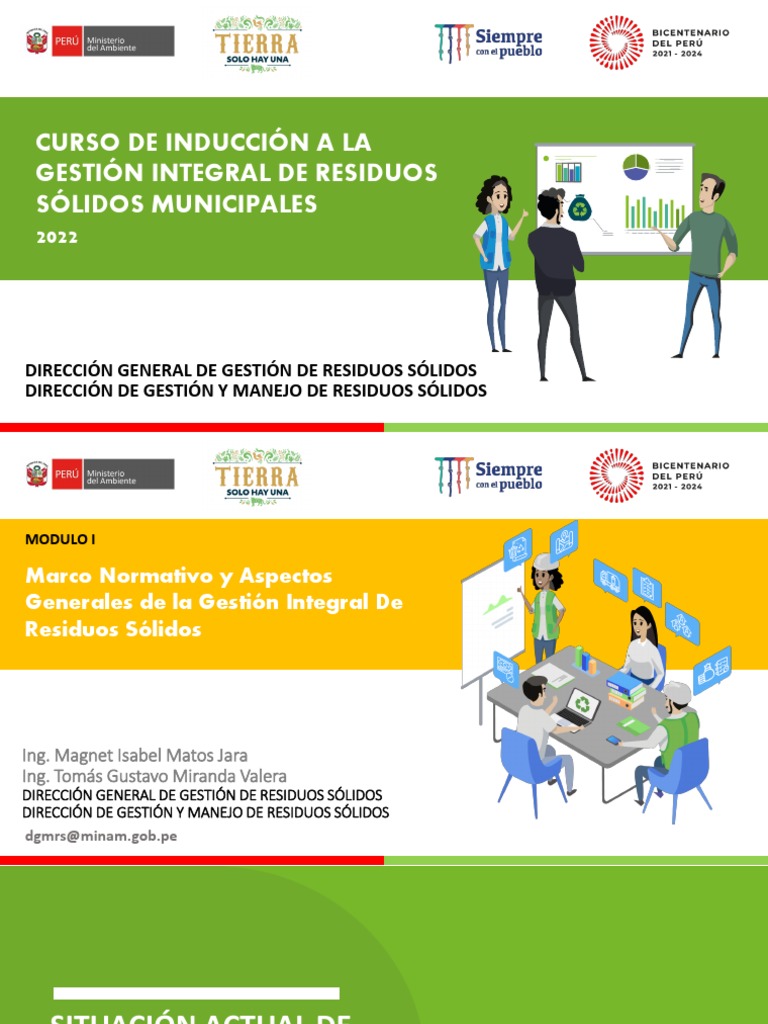 Curso Inducción A La Gestion De Residuos Solidos Municipales Pdf