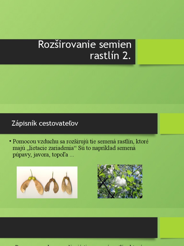 Rozsirovanie Semien Rastlin 2 | PDF