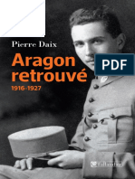 Aragon Retrouvé (1916-1927) (Pierre Daix (Daix, Pierre) )