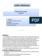 Traitement Thermique (Recuit)