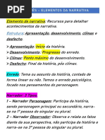 Elemento Da Narrativa - Port #1