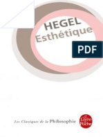 Esthétique (Friedrich Hegel (Hegel, Friedrich) )