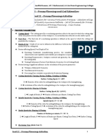 PPCE - 8793 - Unit II - Process Planning Activities
