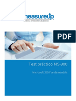 Test Práctico MS-900. Microsoft 365 Fundamentals