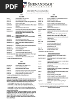 2022 2023 Academic Calendar With Jan Term Updated May 7 2021