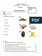 Examen Diagnostico 6th GRADE Primaria 2021