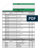 Lista de Materiais