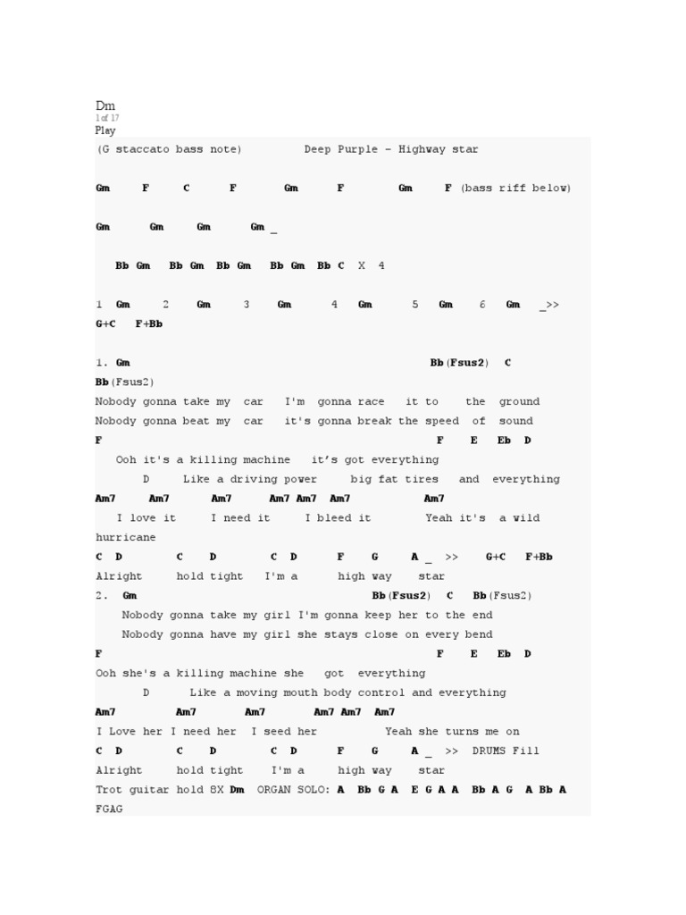 highway-star-pdf-musical-forms-songs