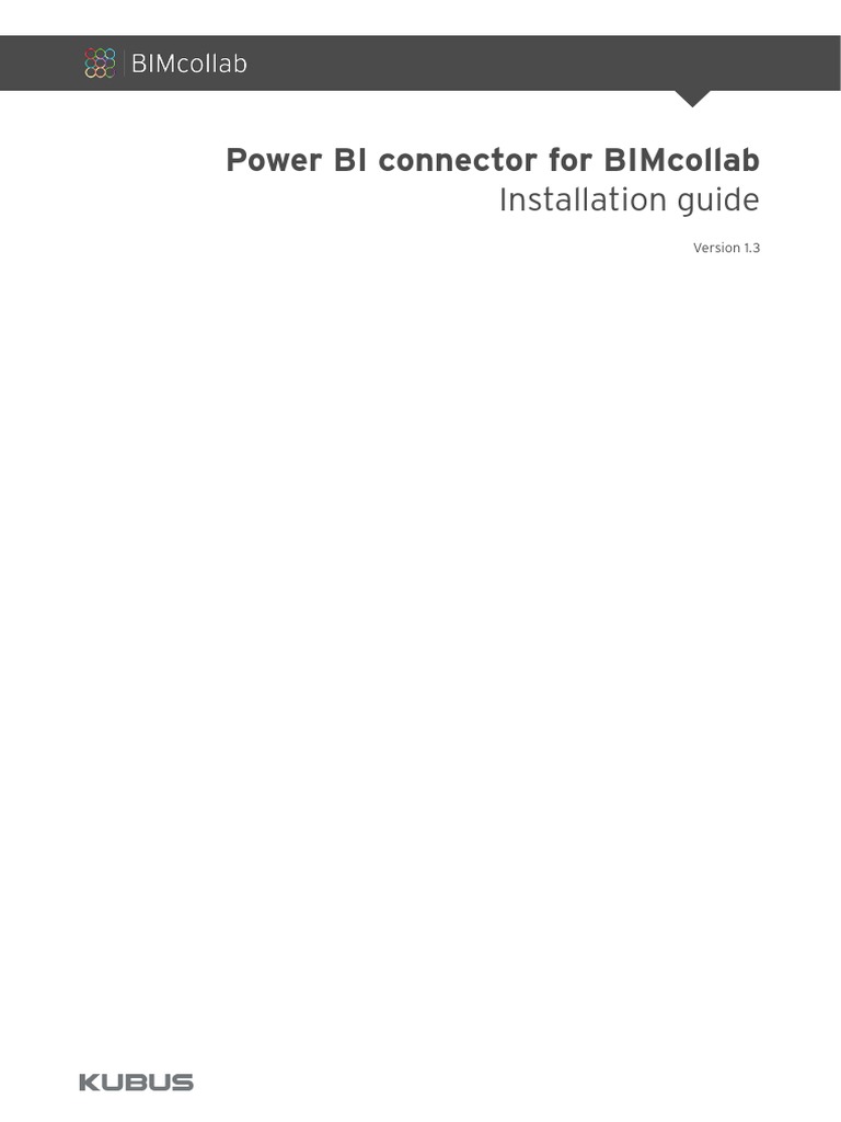 Power BI Connector Installation Guide | PDF | Login | Computer File