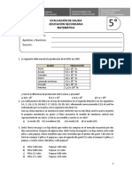 Mat 5 Evaluacion