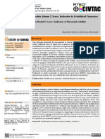 Modificación Del Modelo Altman Z Score