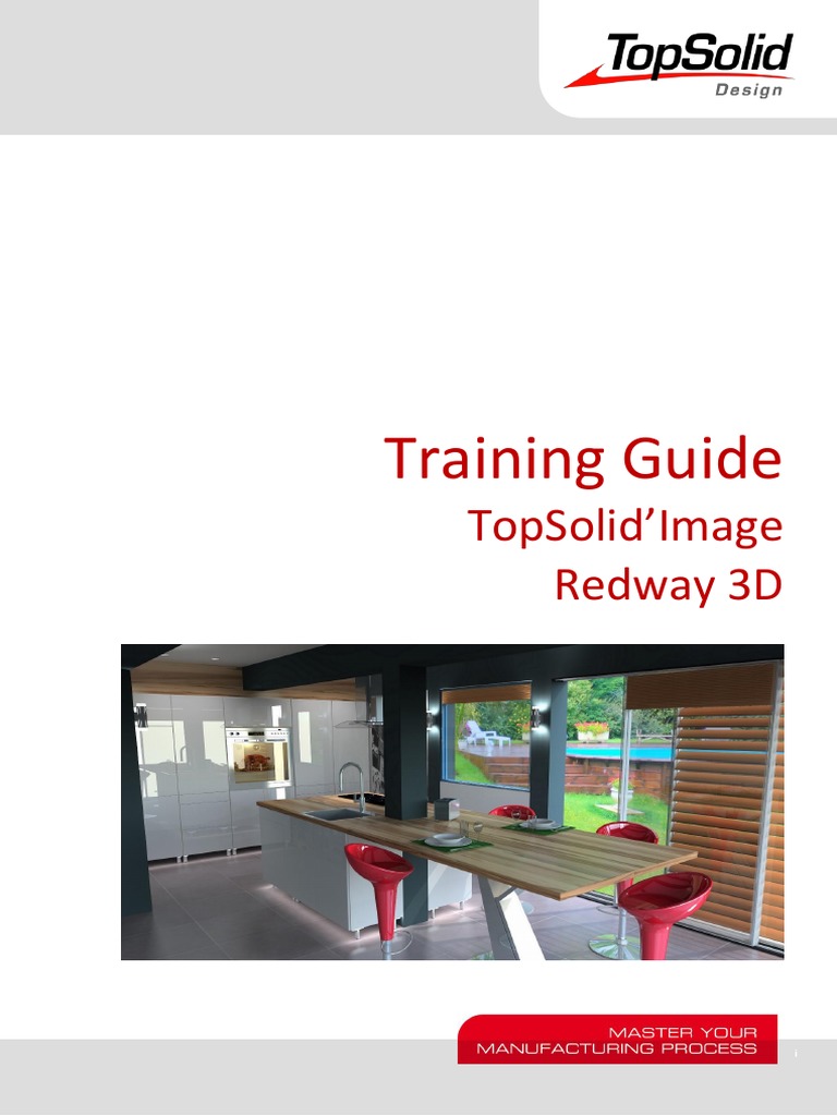 TopSolid TG Design Image Redway v6 16 Us | PDF | Reflection (Physics ...
