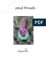 F012 KnittedWreathpattern