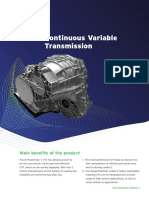 VT3 CVT Transmission Benefits