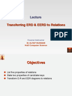 Lecture-05 - Transferring To Relations