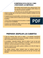 Creación de empresas ecológicas: cómo responder a los cambios