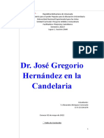 Dr. José Gregorio Hernández en La Candelaria