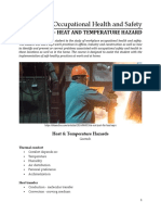 Week 12 - Heat and Temperature Hazards