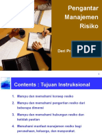 Man Risk Pertemuan 1