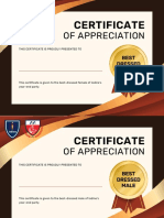 Iodine Year-End Party Certificates
