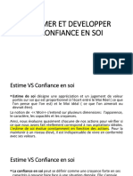 S'estimer Et Developper Sa Confiance en Soi