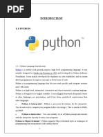 Python Project Report