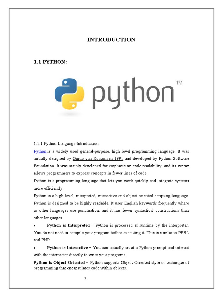 Python Project Report | PDF | Python (Programming Language) | Databases