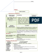 Sesiones de Aprendizaje Agosto - 4° T