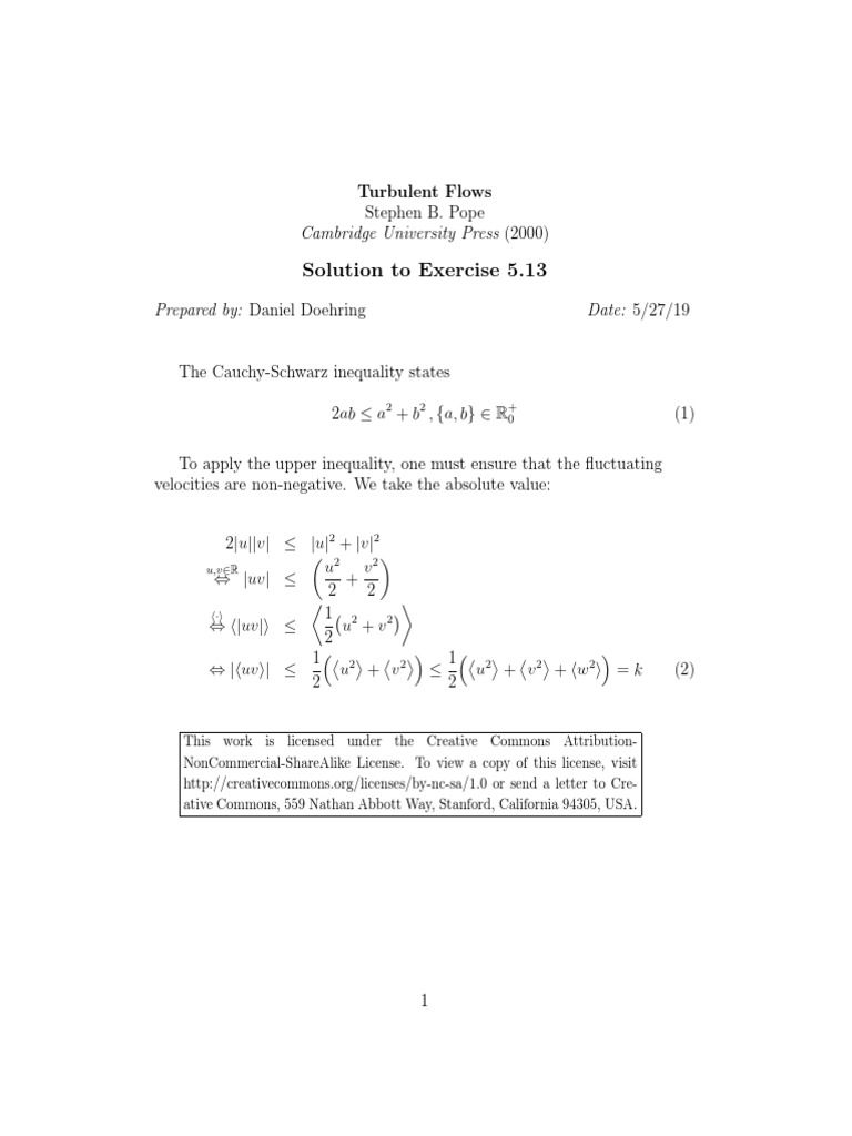 Pope's Solution 5.13 PDF