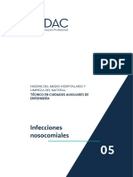 PDF. Higiene en el medio hospitalario y limpieza del material. Tema 5