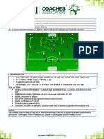 9 V 9 Small Sided Game