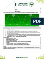 2v1 Transition Drill: Attacking and Defending