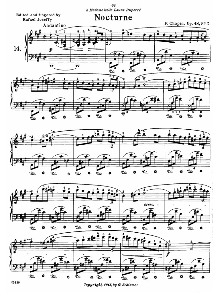 Chopin Nocturne Op 48 No 2 | PDF