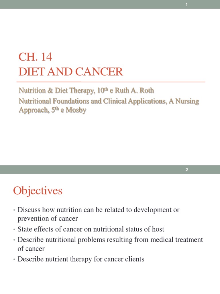 Diet For Cancer | PDF | Cancer | Foods